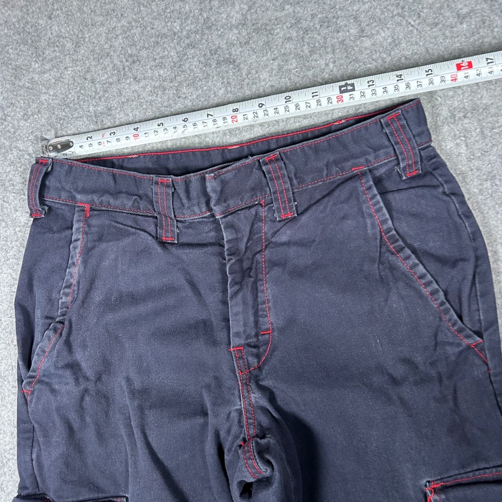 Big Bill FR Cargo Pants Mens 30x30 Navy Blue Westex UltraSoft Flame Resistant - Picture 2 of 16